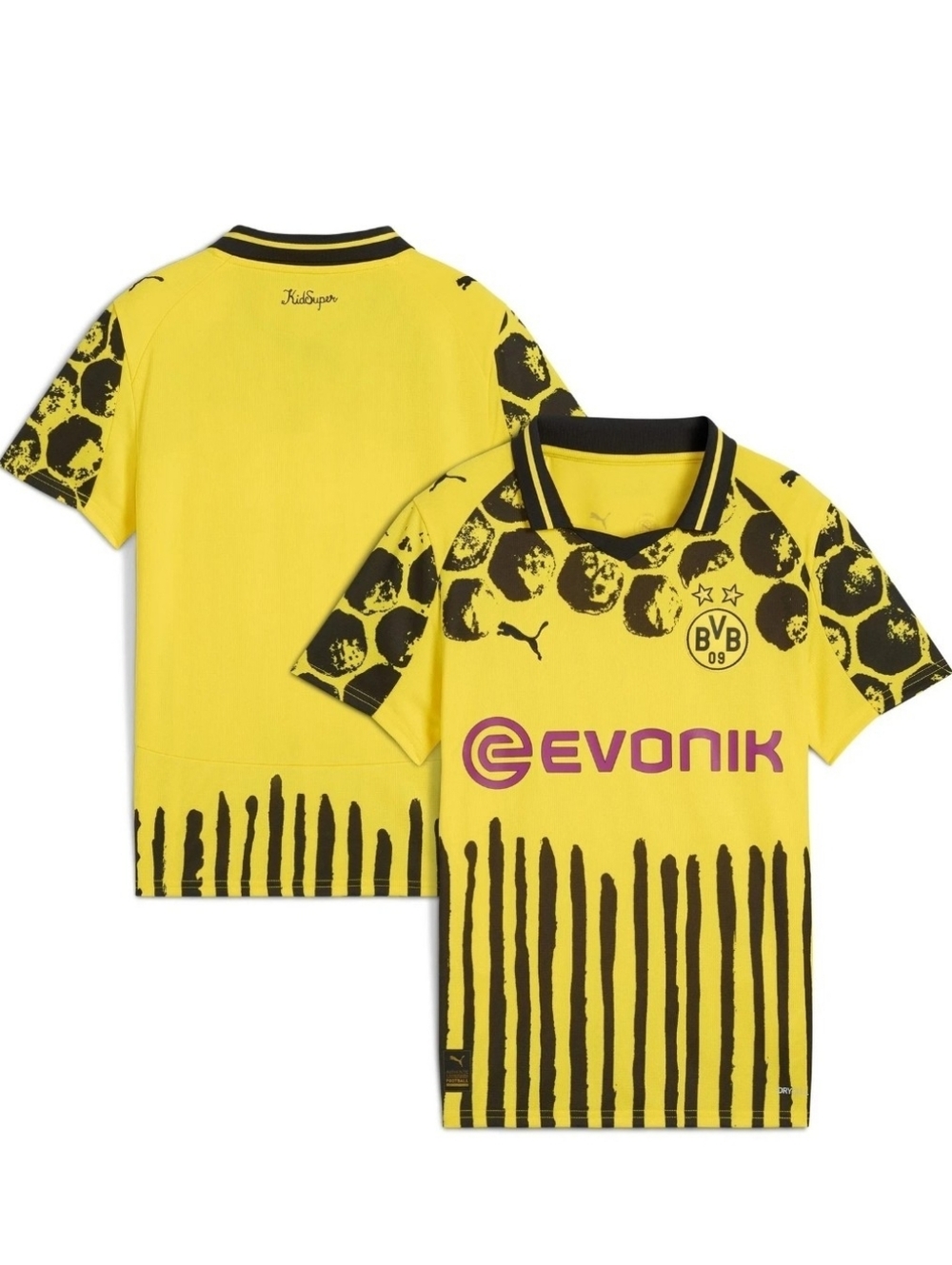 Borussia Dortmund Unisex Youth Large 2025 KidSuper CWC Home Soccer Futbol Jersey